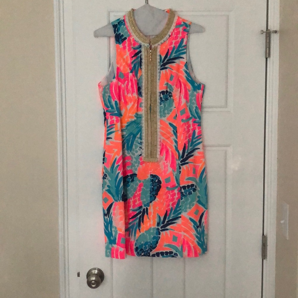 Lilly Pulitzer, Pineapple Shift Dress